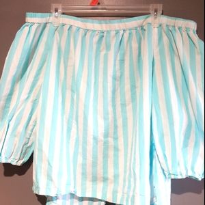 Off the shoulder shirt